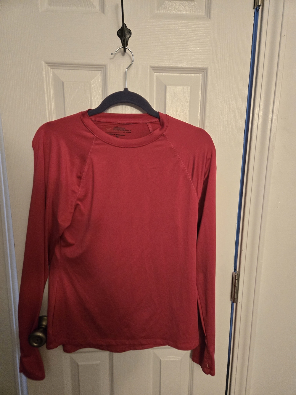 Women’s Long Sleeve Performance Tee - Red